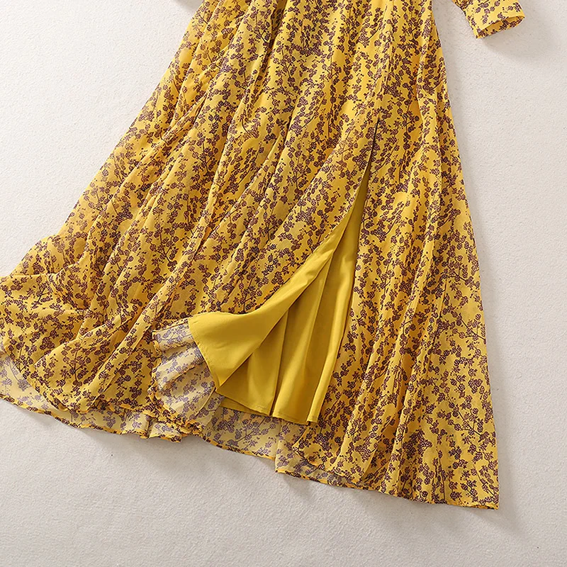 Long Dress Runway Bohemian 2021 Spring New Women'S Round Neck Long Sleeve Floral Casual Party Fashion Dresses
Long Dress Runway Bohemian 2021 Spring New Women'S Round Neck Long Sleeve Floral Casual Party Fashion Dresses