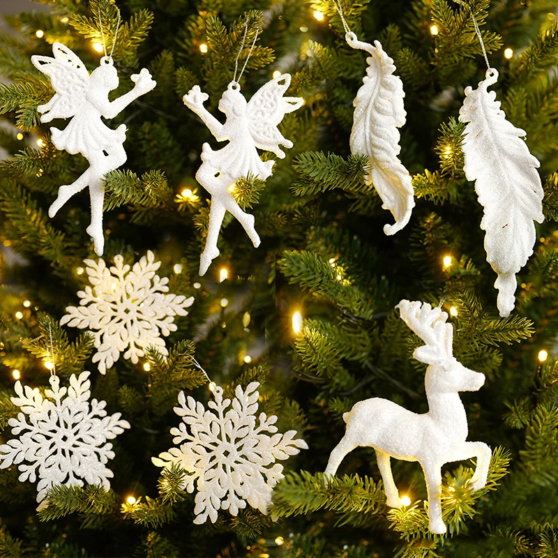 3d Snowflake Feather High Heels Key Christmas Tree Pendant Decorations Three-dimensional Pendant Wedding Party Decorations
3d Snowflake Feather High Heels Key Christmas Tree Pendant Decorations Three-dimensional Pendant Wedding Party Decorations