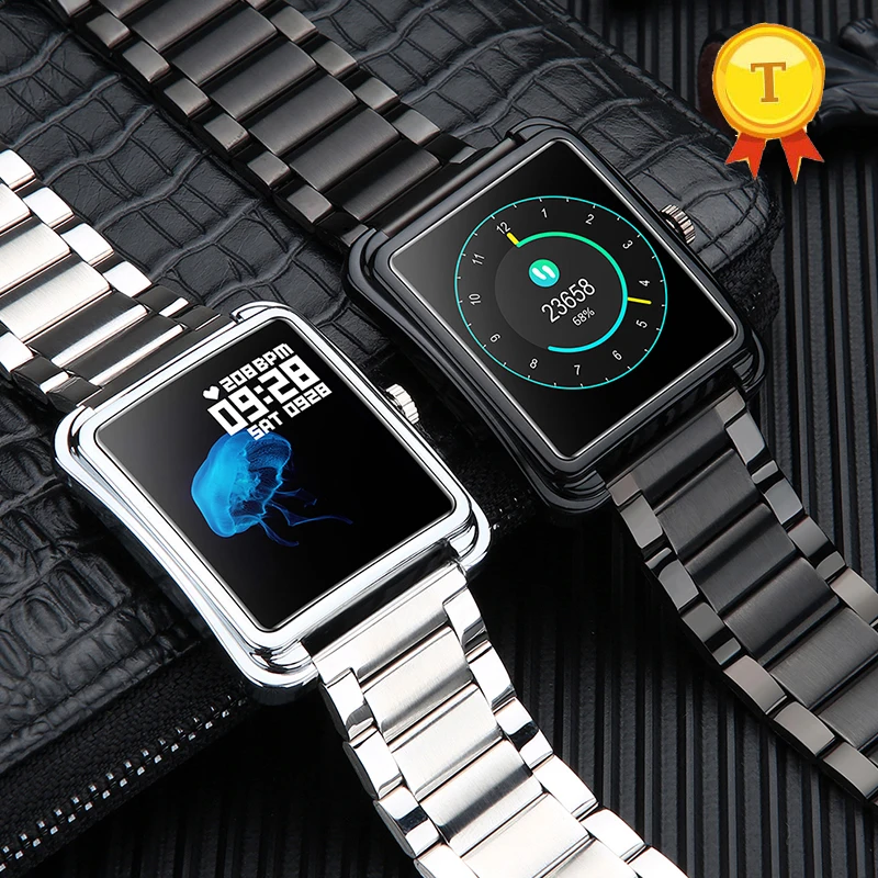 2020 metal style woman man smart watch phone watch clock support heart rate blood pressure sleep monitoring Call reminder
2020 metal style woman man smart watch phone watch clock support heart rate blood pressure sleep monitoring Call reminder