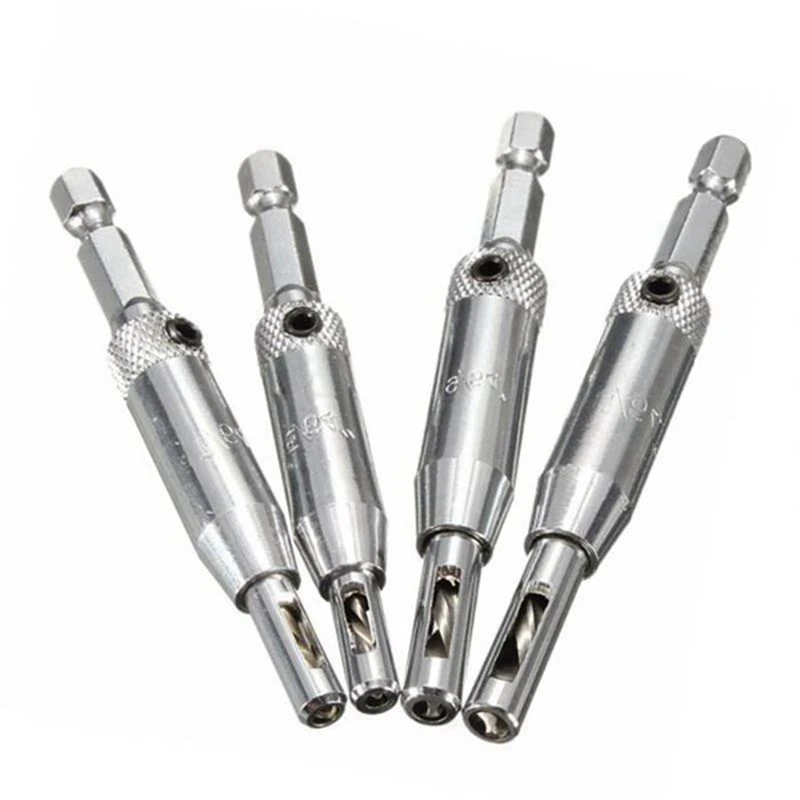 4Pcs Self Centering Hinge Drill Bits Set & 1set Us Plug Dc 6V-24V Mini Electric Hand Drill 385 Dc Motor
4Pcs Self Centering Hinge Drill Bits Set & 1set Us Plug Dc 6V-24V Mini Electric Hand Drill 385 Dc Motor