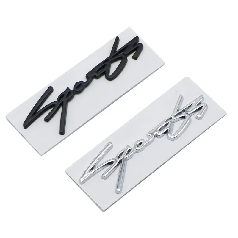 2X 3D Metal Chrome Logo SPORTS Emblem Car Stickers Badge Door Decal Car Styling Auto Accessories 5*13.5*0.3CM
2X 3D Metal Chrome Logo SPORTS Emblem Car Stickers Badge Door Decal Car Styling Auto Accessories 5*13.5*0.3CM