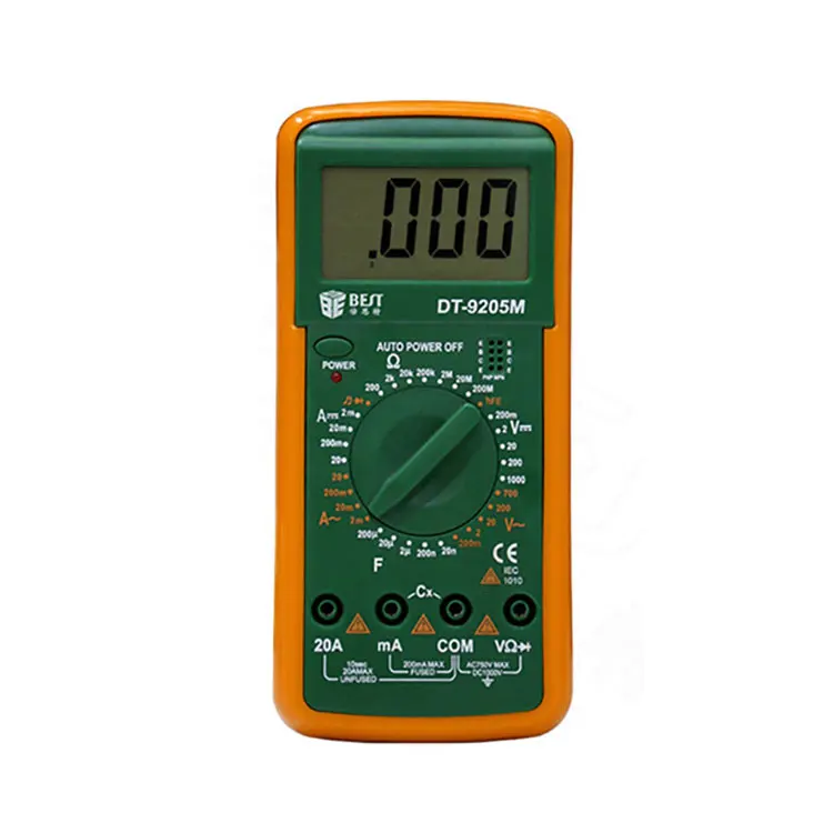Mobile Computer Household Electrician Digital Multimeter Test Digital Display Current And Voltmeter 9205m
Mobile Computer Household Electrician Digital Multimeter Test Digital Display Current And Voltmeter 9205m
