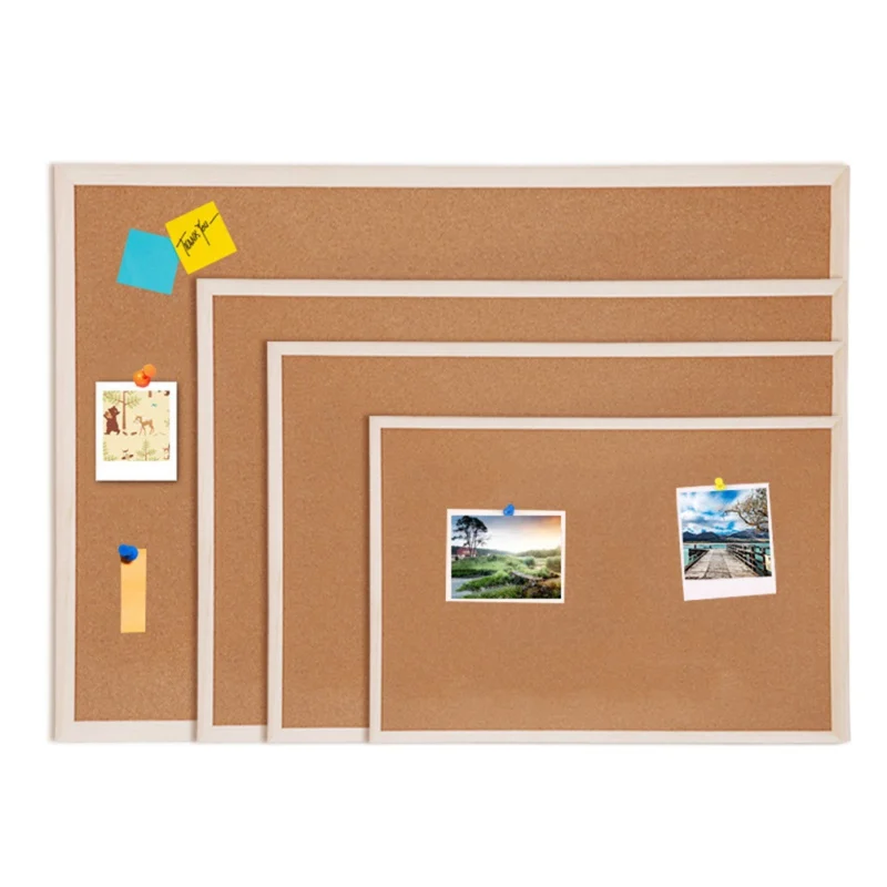 30X40CM Decorative Board With Frame Cork Board Message Boards Household Photo Wall Background Plank Home Decorations#Q 
30X40CM Decorative Board With Frame Cork Board Message Boards Household Photo Wall Background Plank Home Decorations#Q