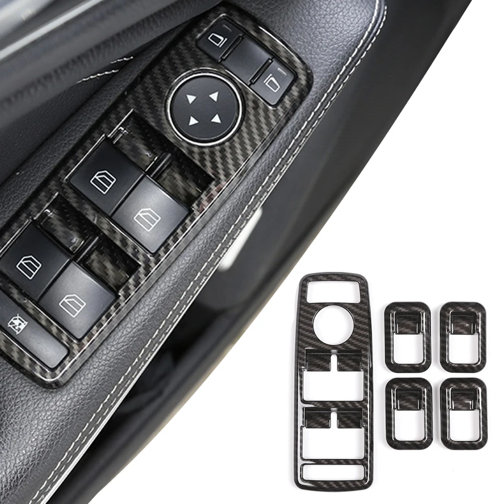 New Carbon ABS Window Lift Switch Button Frame Trim For Mercedes-Benz A B C E GLE GLA CLA GLK Class W176 W204 W212 W166 W218
New Carbon ABS Window Lift Switch Button Frame Trim For Mercedes-Benz A B C E GLE GLA CLA GLK Class W176 W204 W212 W166 W218