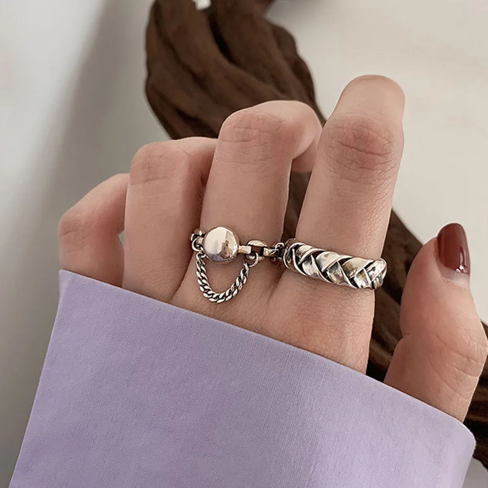 Vintage Ring For Women Girls Snake Chains Fashion Men Jewelry Ancient Silver Color Punk Hip Hop Adjustable Boho Finger Ring Gift
Vintage Ring For Women Girls Snake Chains Fashion Men Jewelry Ancient Silver Color Punk Hip Hop Adjustable Boho Finger Ring Gift