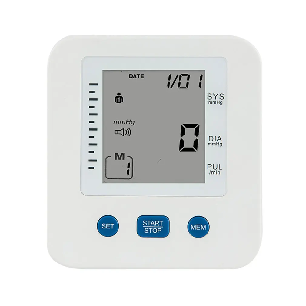 Automatic Arm Type Electronic Sphygmomanometer English Without Voice LCD Digital Display Sphygmomanometer
Automatic Arm Type Electronic Sphygmomanometer English Without Voice LCD Digital Display Sphygmomanometer