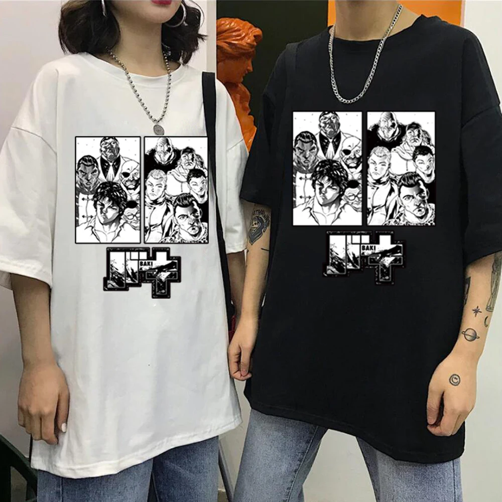 Hot Japanese Anime Baki The Grappler T Shirt Men Baki Hanma Graphic Tees Tshirt Male
Hot Japanese Anime Baki The Grappler T Shirt Men Baki Hanma Graphic Tees Tshirt Male