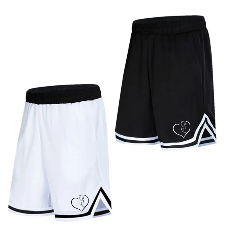 Summer Men's Sports Training Shorts Love Cat Print Knee Length Loose Casual GYM Basketball Baseball Elastic Waist Short Pants
Summer Men's Sports Training Shorts Love Cat Print Knee Length Loose Casual GYM Basketball Baseball Elastic Waist Short Pants