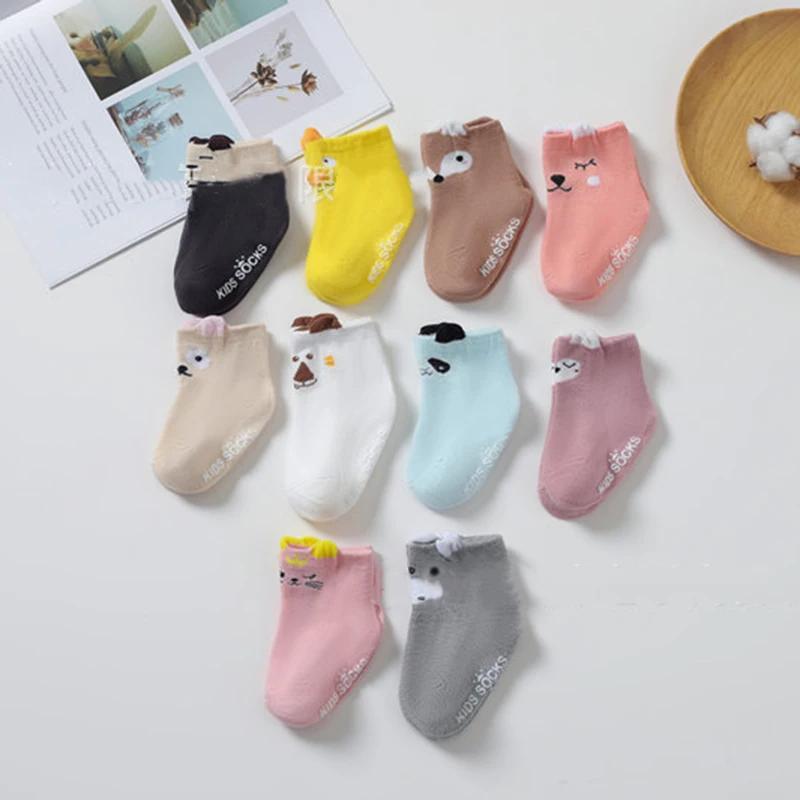Newborn Children Socks Cartoon Animal Cute Little Ear Cotton Socks Non-slip Comfortable And Breathable Baby Toddler Socks Gift
Newborn Children Socks Cartoon Animal Cute Little Ear Cotton Socks Non-slip Comfortable And Breathable Baby Toddler Socks Gift
