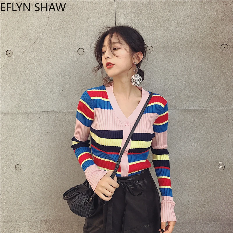 Женские свитера-Весенняя футболка с длинными рукавами тонкий вязаный кардиган с v-образным вырезом в широкую полоску взлетно-посадочной по...
Женские свитера-Весенняя футболка с длинными рукавами тонкий вязаный кардиган с v-образным вырезом в широкую полоску взлетно-посадочной по...