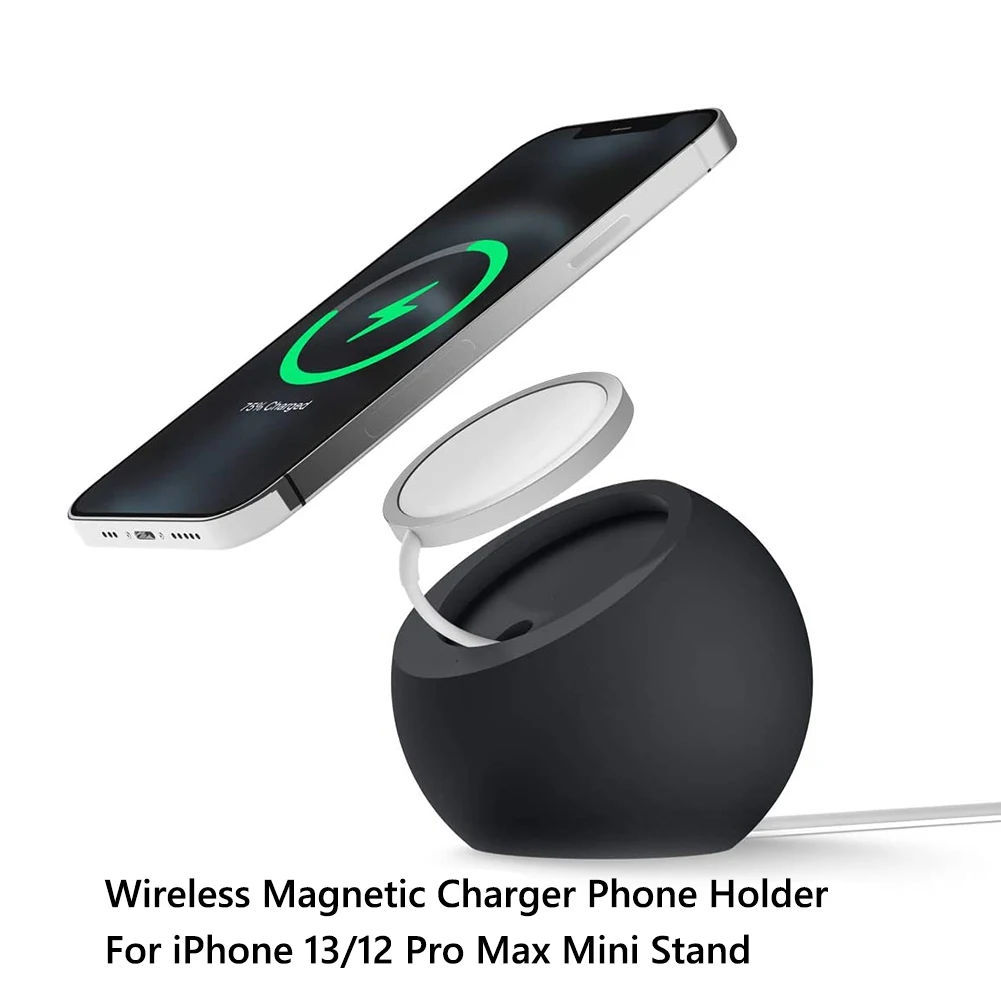 Держатель для зарядного устройства Magsafe для iPhone 12 Pro Max, силиконовое крепление, настольное устройство для быстрой зарядки, магнитное зарядно...
Держатель для зарядного устройства Magsafe для iPhone 12 Pro Max, силиконовое крепление, настольное устройство для быстрой зарядки, магнитное зарядно...