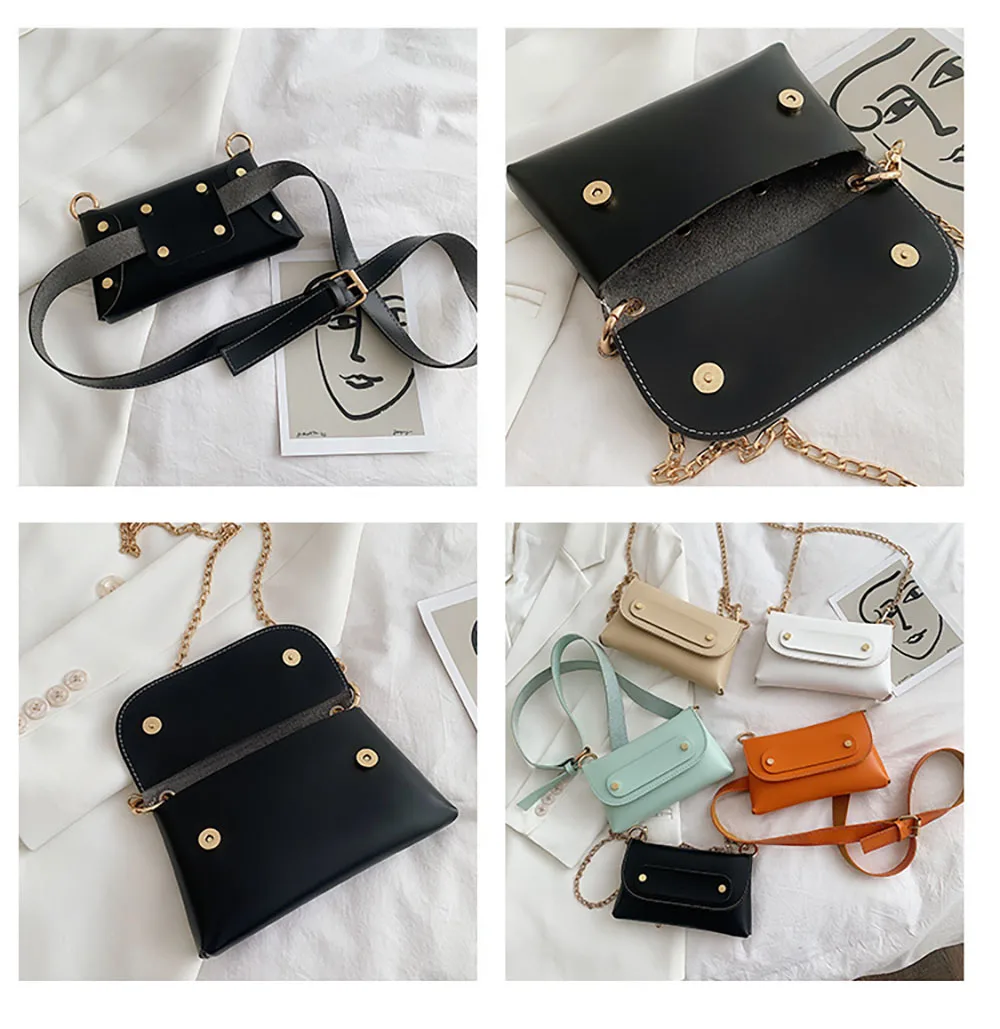 2020 Simple Style All-match Women Retro Handbag Chain Shoulder Bag PU Strap Chest Bag Coin Purse MB713
2020 Simple Style All-match Women Retro Handbag Chain Shoulder Bag PU Strap Chest Bag Coin Purse MB713