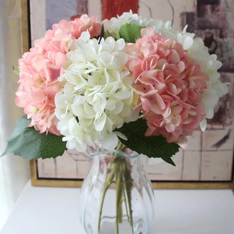 Elegant Hydrangea Artificial Silk Flower Wedding Centerpieces Bouquet Christmas Ornament Garland Home Decoration 16 Color New Ar
Elegant Hydrangea Artificial Silk Flower Wedding Centerpieces Bouquet Christmas Ornament Garland Home Decoration 16 Color New Ar