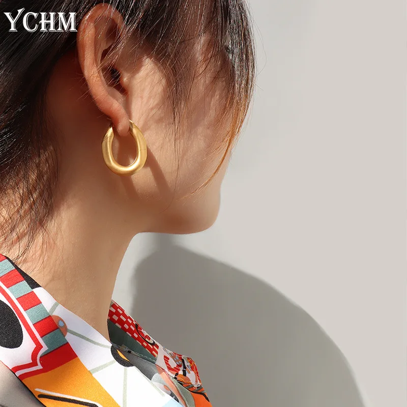 Irregular Geometric Earrings for Women Stainless Steel Matte Earings Fashion Jewelry 2021 Hoop Earring For New Year Gift
Irregular Geometric Earrings for Women Stainless Steel Matte Earings Fashion Jewelry 2021 Hoop Earring For New Year Gift