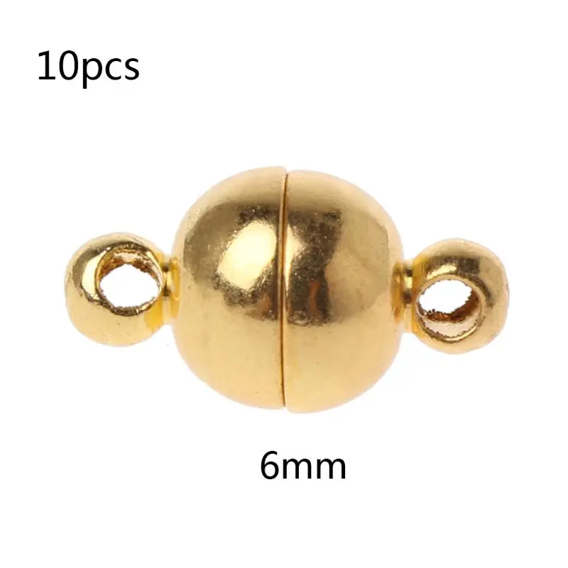A2UA 10pcs Stainless Steel Ball Shape Magnetic Clasp Converter for Jewelry Making
A2UA 10pcs Stainless Steel Ball Shape Magnetic Clasp Converter for Jewelry Making