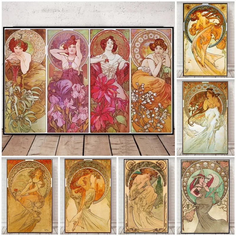 Diy 5d Diamond Painting Pearl Alphonse Maria Mucha Artwork Mosaic Cross Stitch Full Drills Embroidery Handicraft Home Decor
Diy 5d Diamond Painting Pearl Alphonse Maria Mucha Artwork Mosaic Cross Stitch Full Drills Embroidery Handicraft Home Decor