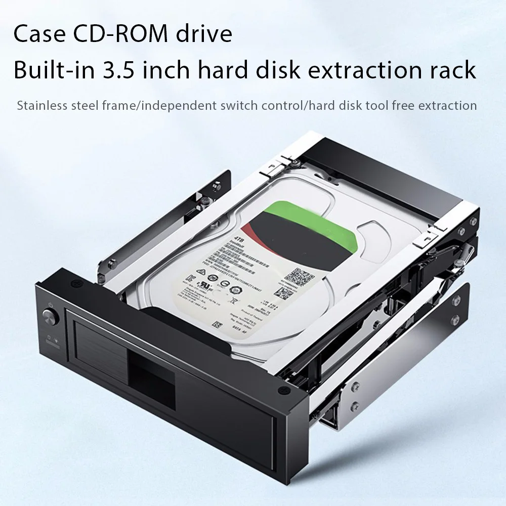 ORICO Hard Drive Caddy Tray Stainless Internal Hard Drive Mounting Bracket Adapter 3.5 Inch SATA HDD Mobile Frame
ORICO Hard Drive Caddy Tray Stainless Internal Hard Drive Mounting Bracket Adapter 3.5 Inch SATA HDD Mobile Frame