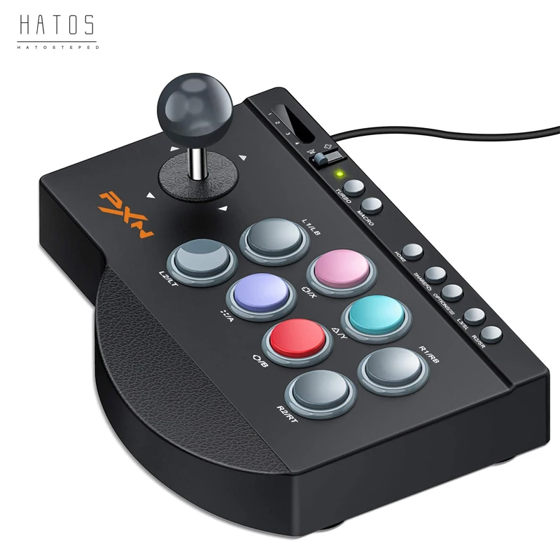 

PXN-0082 Arcade Game Controller is Suitable for PS3/ 4/ XBOXONE / PC/ Switch Arcade Joystick Game Button Fight Essential kit