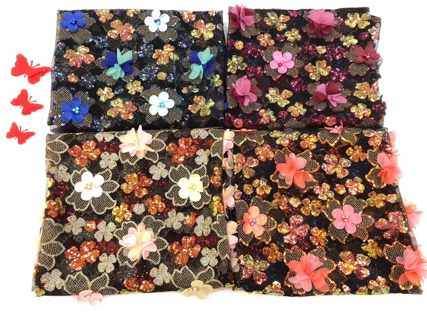 Fashion African Lace Fabric High Quality Lace nigerian lace fabric 2020 high quality lace With 3d Sequins 5yards Blue RF3023
Fashion African Lace Fabric High Quality Lace nigerian lace fabric 2020 high quality lace With 3d Sequins 5yards Blue RF3023