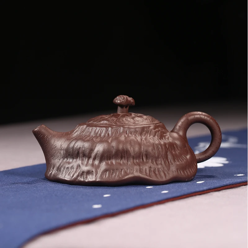 ★Yixing ores are recommended by the pure hand-made tea kungfu purple clay teapot ganoderma lucidum home office
★Yixing ores are recommended by the pure hand-made tea kungfu purple clay teapot ganoderma lucidum home office