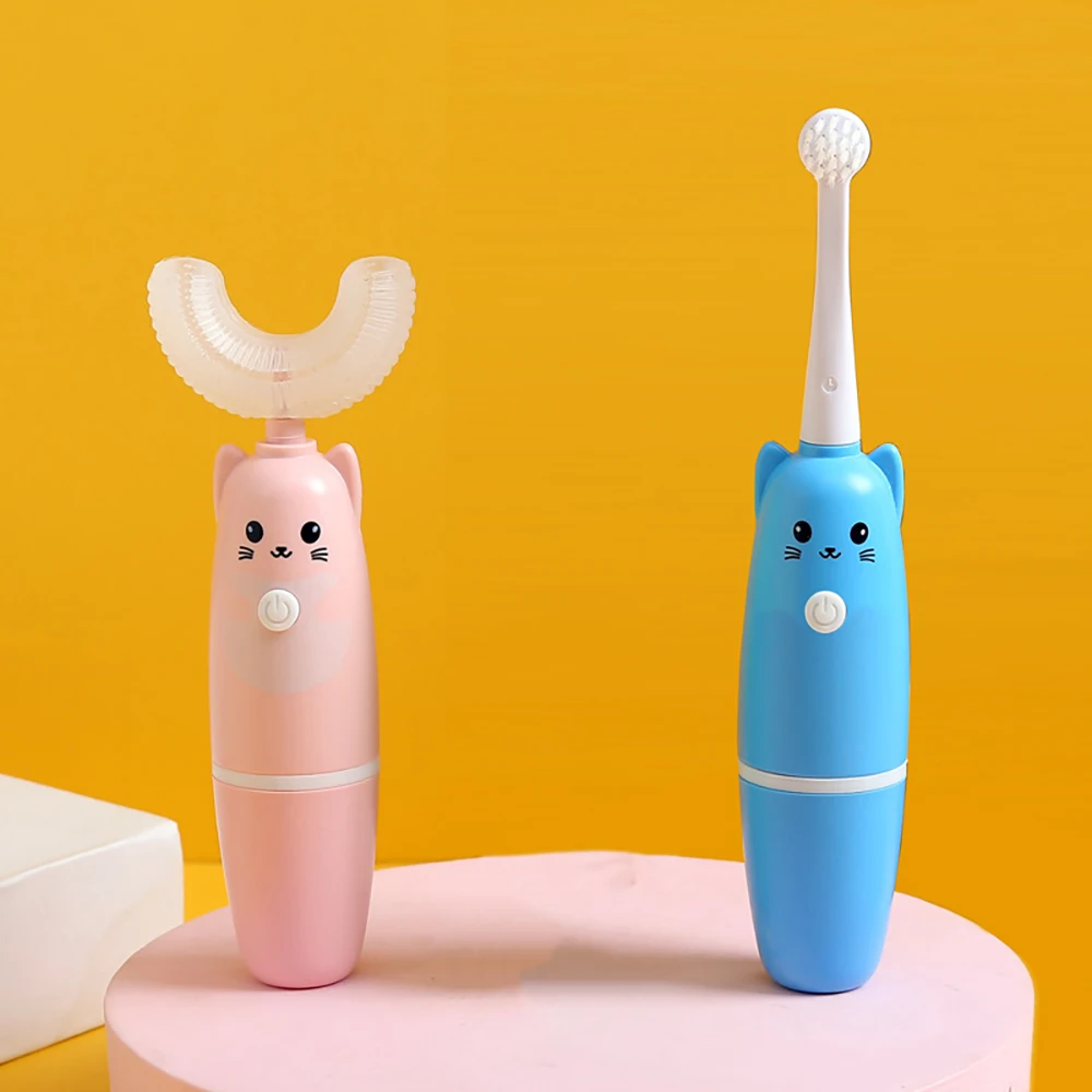 New Children Electric Toothbrush Fully Automatic U-Shaped Mouth-Mounted Portable High Frequency Vibration Abs Environmentally
New Children Electric Toothbrush Fully Automatic U-Shaped Mouth-Mounted Portable High Frequency Vibration Abs Environmentally