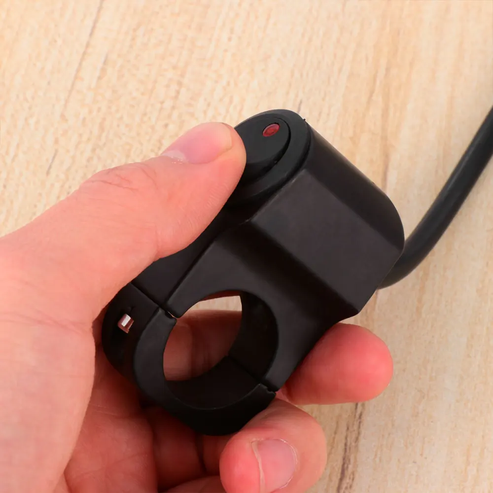 12V 25mm Motorcycle Handlebar Headlight Switch Motorbike Modification Button with Indicator Light for Motorcycle Tricycle ATV Sn
12V 25mm Motorcycle Handlebar Headlight Switch Motorbike Modification Button with Indicator Light for Motorcycle Tricycle ATV Sn