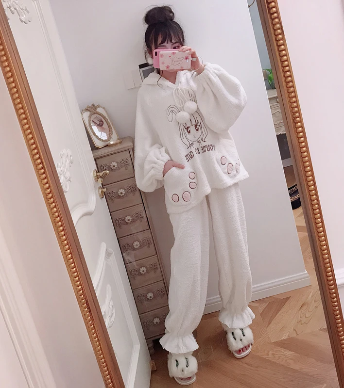 Princess sweet lolita pants Bobon21 Japanese cute and adorable cartoon pants pure color plush soft cotton pants women TB1706
Princess sweet lolita pants Bobon21 Japanese cute and adorable cartoon pants pure color plush soft cotton pants women TB1706