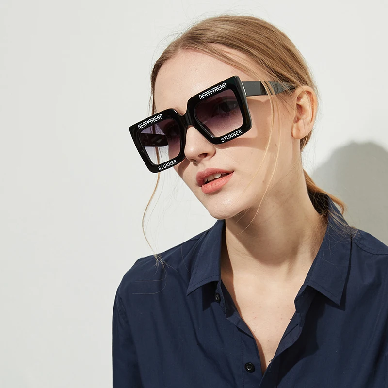 OFIR 2019 New Fashion Sunglasses Square Letter Big Frame Gradient Women for Men Sun Glasses States Popular Eyewear UV400 SK-35
OFIR 2019 New Fashion Sunglasses Square Letter Big Frame Gradient Women for Men Sun Glasses States Popular Eyewear UV400 SK-35