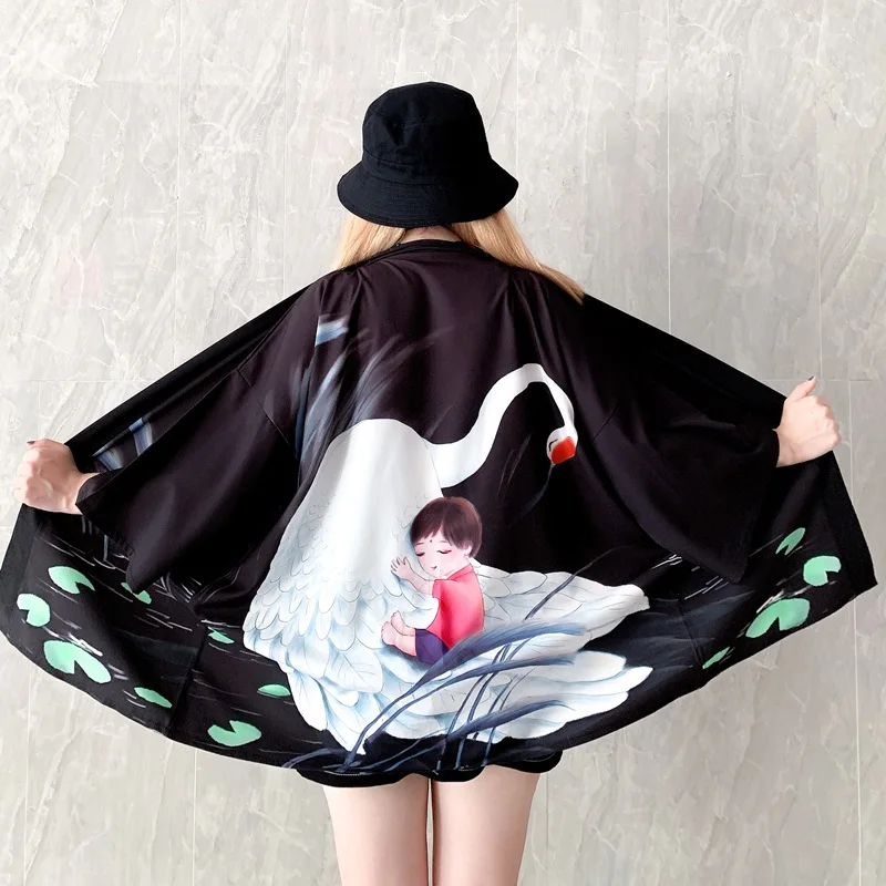 Japanese Kimono Women Yukata Haori Japanese Clothes Asian Streetwear Summer Beach Kimono Cardigan Japanese Kimono Woman
Japanese Kimono Women Yukata Haori Japanese Clothes Asian Streetwear Summer Beach Kimono Cardigan Japanese Kimono Woman