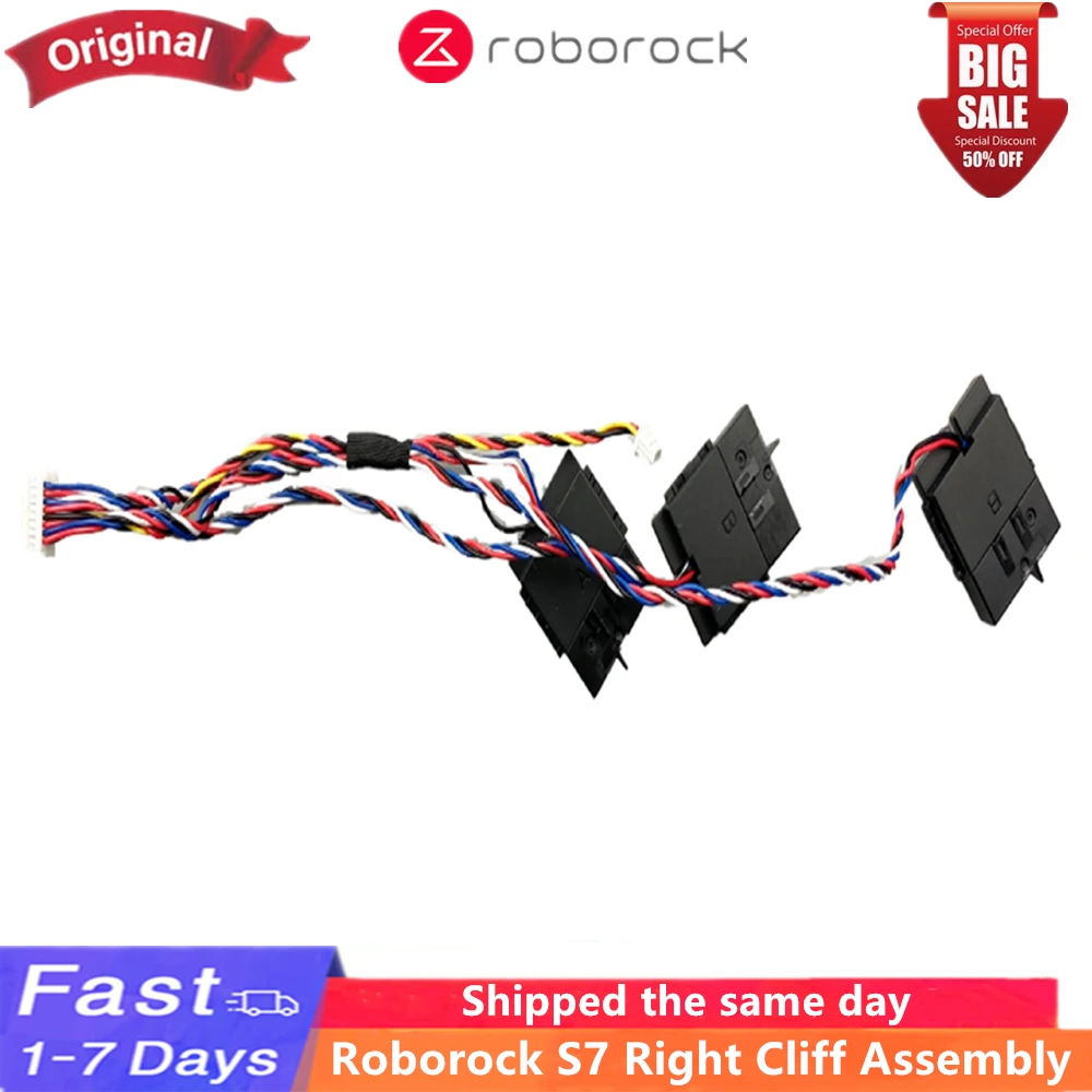 Новейший Робот-подметание Roborock S7 S70 S75, Оригинальные запасные части для сборки левой и правой скалы, подходят для ремонтных деталей
Новейший Робот-подметание Roborock S7 S70 S75, Оригинальные запасные части для сборки левой и правой скалы, подходят для ремонтных деталей