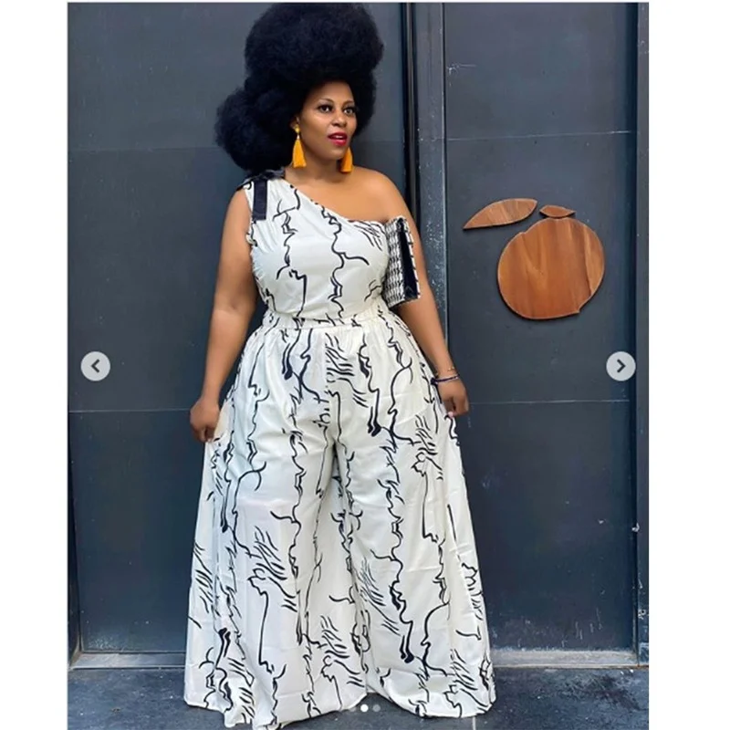 2021 Plus Size Skirt Two-piece Suit, New Style with Short Top Printed Loose Elegant Pants Suit with Navel Print Loose Skirt New
2021 Plus Size Skirt Two-piece Suit, New Style with Short Top Printed Loose Elegant Pants Suit with Navel Print Loose Skirt New