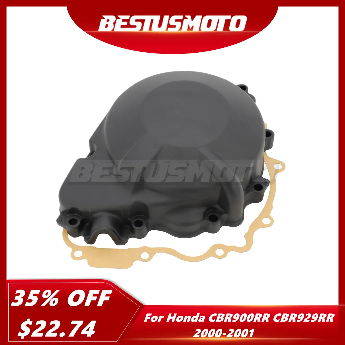 Motorcycle Left Stator Engine Cover Crankcase w/ Gasket For Honda CBR900RR CBR929RR CBR 900RR 929RR 900 929 RR 2000-2001
Motorcycle Left Stator Engine Cover Crankcase w/ Gasket For Honda CBR900RR CBR929RR CBR 900RR 929RR 900 929 RR 2000-2001