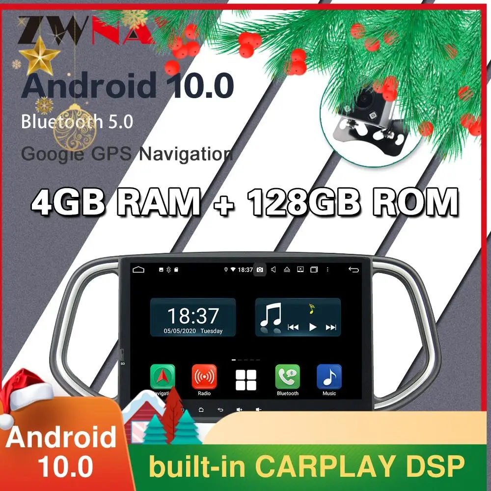 for Kia KX3 car multimedia player 4G 128G Android 10 Head unit Radio GPS Navigation Support 2014-2017 Wifi SWC CARPLAY DSP
for Kia KX3 car multimedia player 4G 128G Android 10 Head unit Radio GPS Navigation Support 2014-2017 Wifi SWC CARPLAY DSP