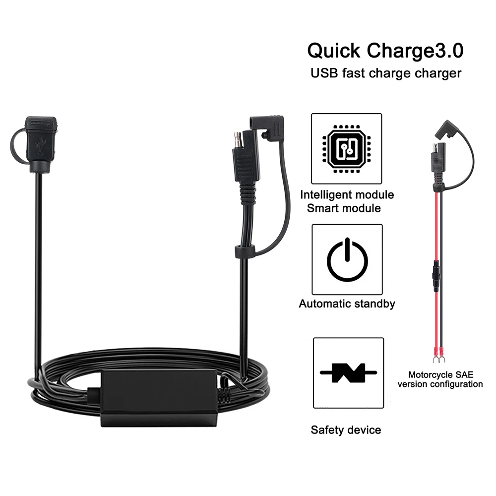 LEEPEE USB мотоцикл Зарядное устройство руль Зарядное устройство 12V-24V быстрая Зарядное устройство 3,0 Водонепроницаемый Dual USB Порты и разъёмы SAE в...
LEEPEE USB мотоцикл Зарядное устройство руль Зарядное устройство 12V-24V быстрая Зарядное устройство 3,0 Водонепроницаемый Dual USB Порты и разъёмы SAE в...