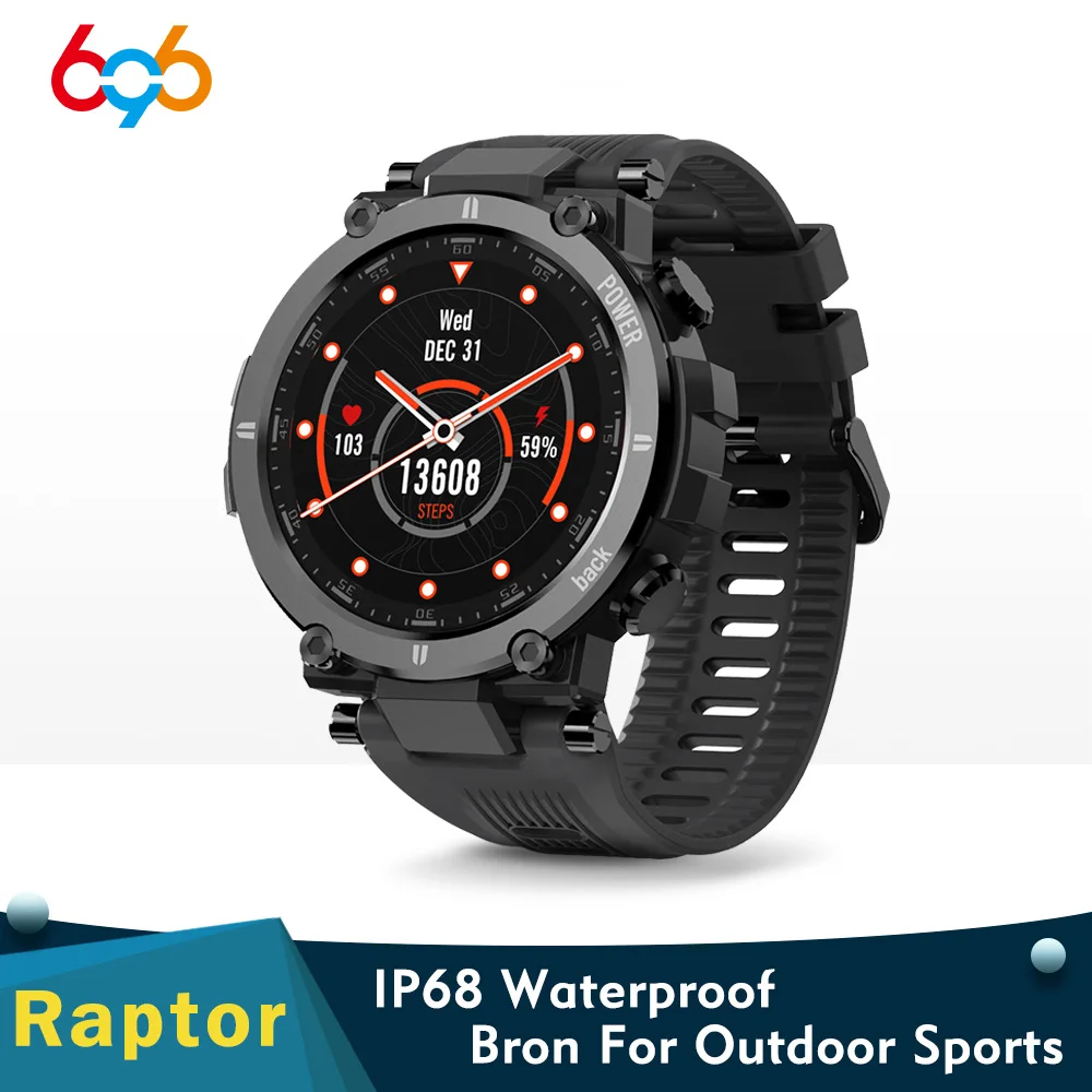 Новинка 696, спортивные часы Raptor для активного отдыха, прочные умные часы с полным сенсорным экраном и синими зубьями, водонепроницаемые Модн...
Новинка 696, спортивные часы Raptor для активного отдыха, прочные умные часы с полным сенсорным экраном и синими зубьями, водонепроницаемые Модн...