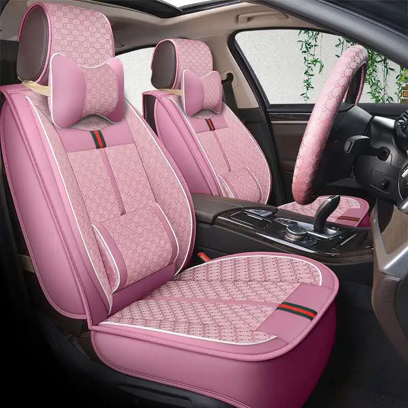 Car Seat Covers For Sedan SUV Durable Leather Universal Full Set Five Seaters Cushion Mat Front and Back Multi Design
Car Seat Covers For Sedan SUV Durable Leather Universal Full Set Five Seaters Cushion Mat Front and Back Multi Design