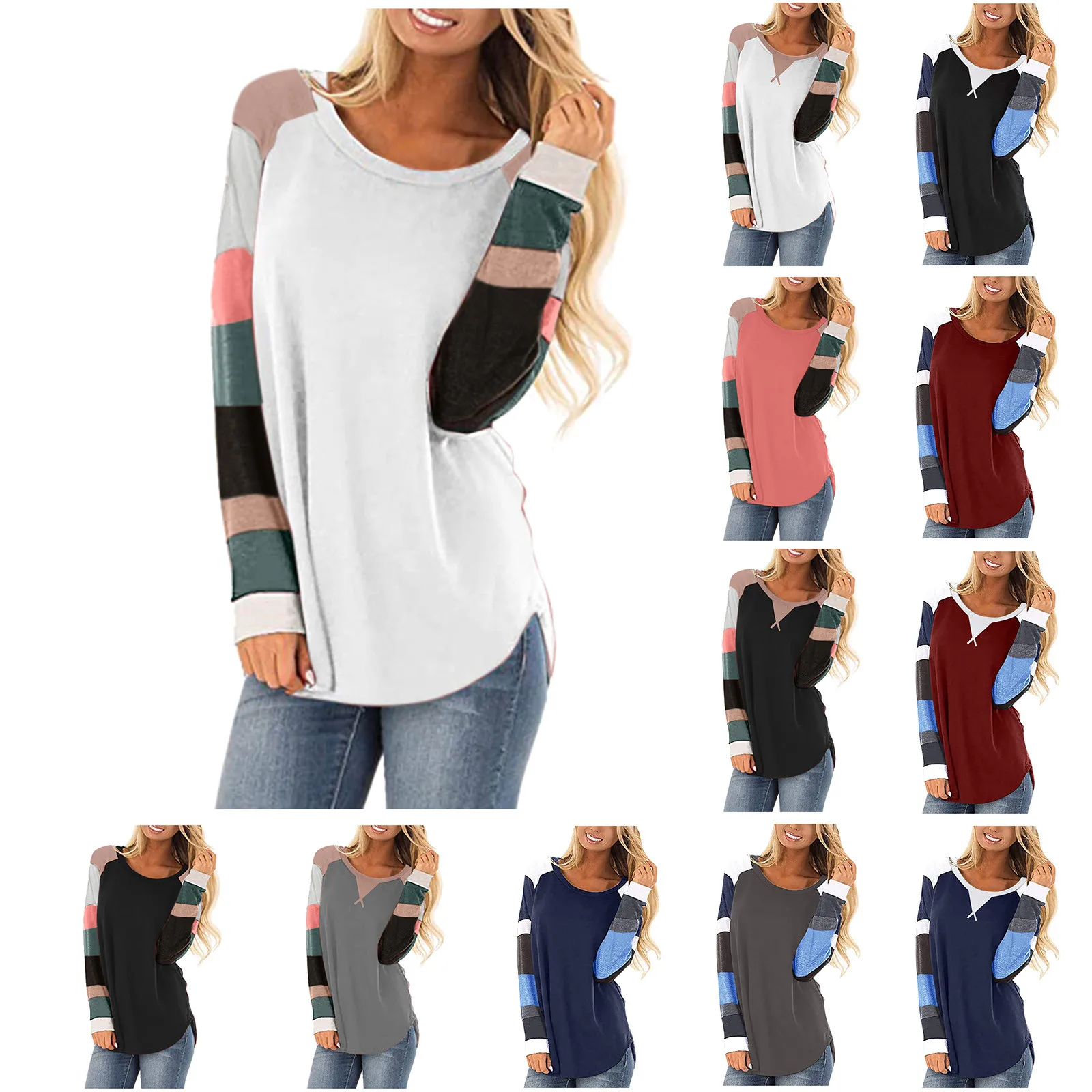 2021 Spring T-Shirts Women top Casual long sleeve Tees Plain Male Female Basic Tshirts autumn Slim Fit Tee shirt femme Футболки
2021 Spring T-Shirts Women top Casual long sleeve Tees Plain Male Female Basic Tshirts autumn Slim Fit Tee shirt femme Футболки