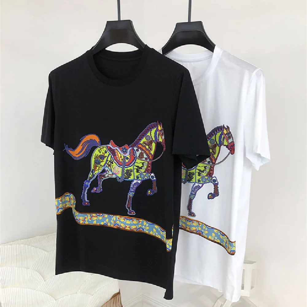 Summer Europe Style Men's High Quality Diamonds Cotton Short Sleeves Tee Tops B018
Summer Europe Style Men's High Quality Diamonds Cotton Short Sleeves Tee Tops B018