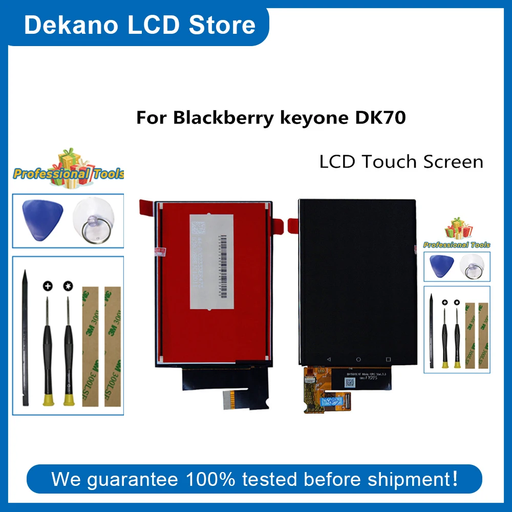 ЖК-дисплей 4,5 дюйма для BlackBerry Keyone DTEK70 DK70 BBB100-1/3, сенсорный экран, дигитайзер, сенсор, монитор в сборе, инструменты
ЖК-дисплей 4,5 дюйма для BlackBerry Keyone DTEK70 DK70 BBB100-1/3, сенсорный экран, дигитайзер, сенсор, монитор в сборе, инструменты