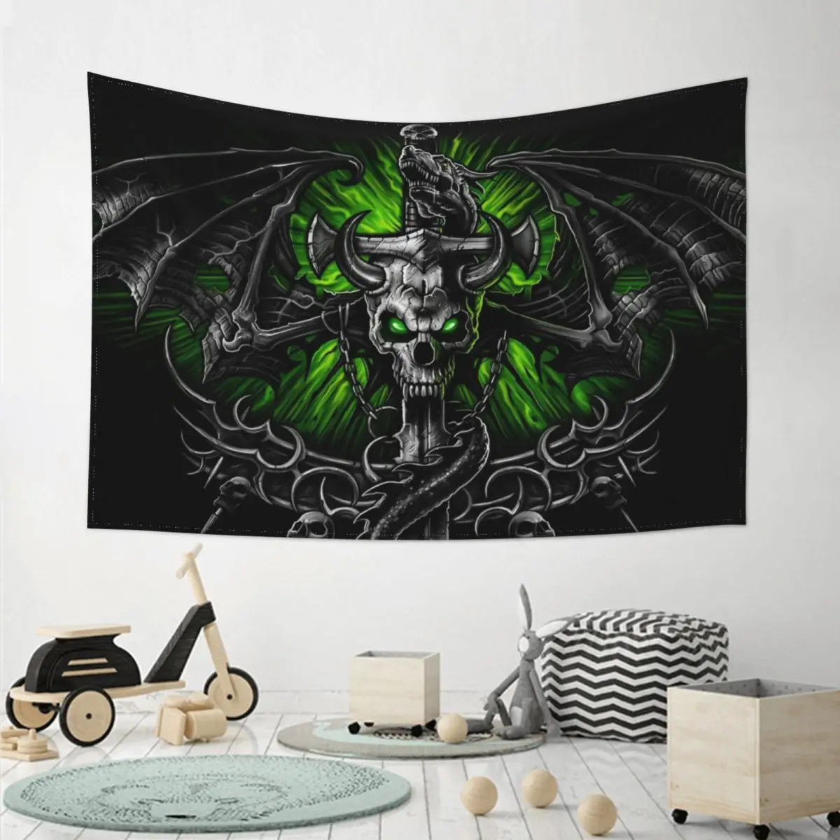150x102cm Skeleton decoration family decorative wall tapestry Skeleton decoration art living room decorative tapestry
150x102cm Skeleton decoration family decorative wall tapestry Skeleton decoration art living room decorative tapestry