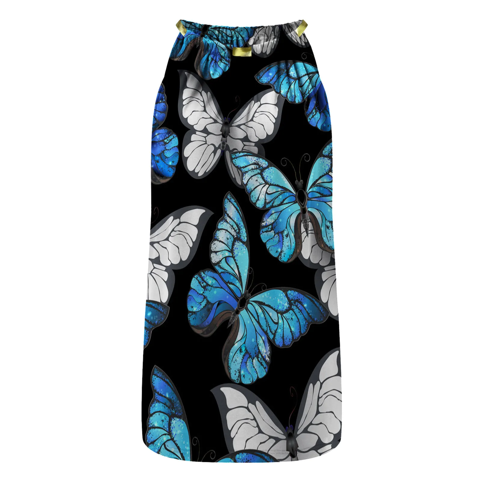 2021 Summer Mini Dress For Women Fashion Butterfly Print Sleeveless Backless Halter Dresses Female Loose Beach Dress#35
2021 Summer Mini Dress For Women Fashion Butterfly Print Sleeveless Backless Halter Dresses Female Loose Beach Dress#35