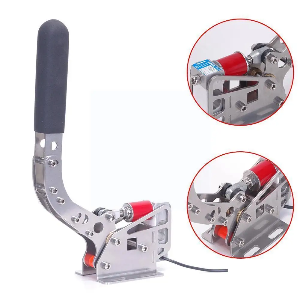USB Weighing Pressure Handbrake for Logitech G25/G27/G29/G920 Brake Hand For Thrustmaster Racing Games T300/T500 Sim N8Q0
USB Weighing Pressure Handbrake for Logitech G25/G27/G29/G920 Brake Hand For Thrustmaster Racing Games T300/T500 Sim N8Q0