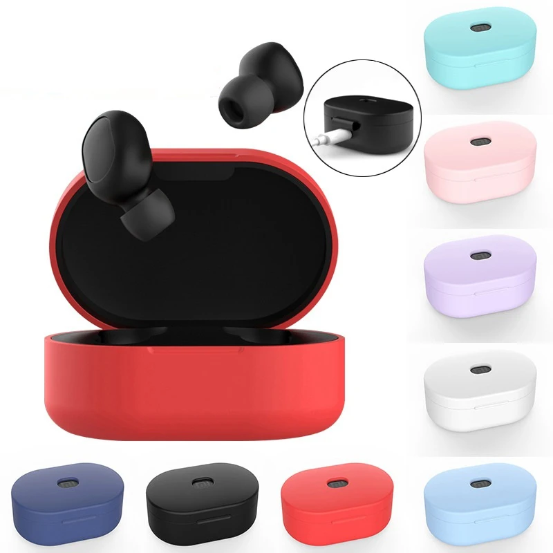 Беспроводной Bluetooth совместимый защитный чехол для наушников Xiaomi Redmi AirDots 1 2 Fone De