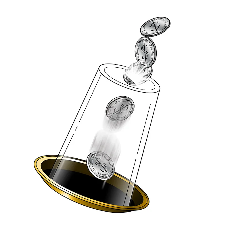 Simple Packaging New Popularity Hot Sale Products Coin Thru Glass Magic Trick Classic Toys Easy To Do Stage Props
Simple Packaging New Popularity Hot Sale Products Coin Thru Glass Magic Trick Classic Toys Easy To Do Stage Props
