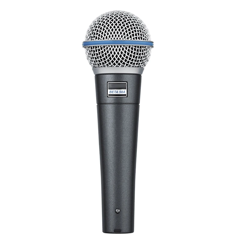 

Кардиоидный микрофон BETA 58 высокого качества, проводной динамический микрофон BETA 58A для студии караоке, прямого эфира, вокала, shure