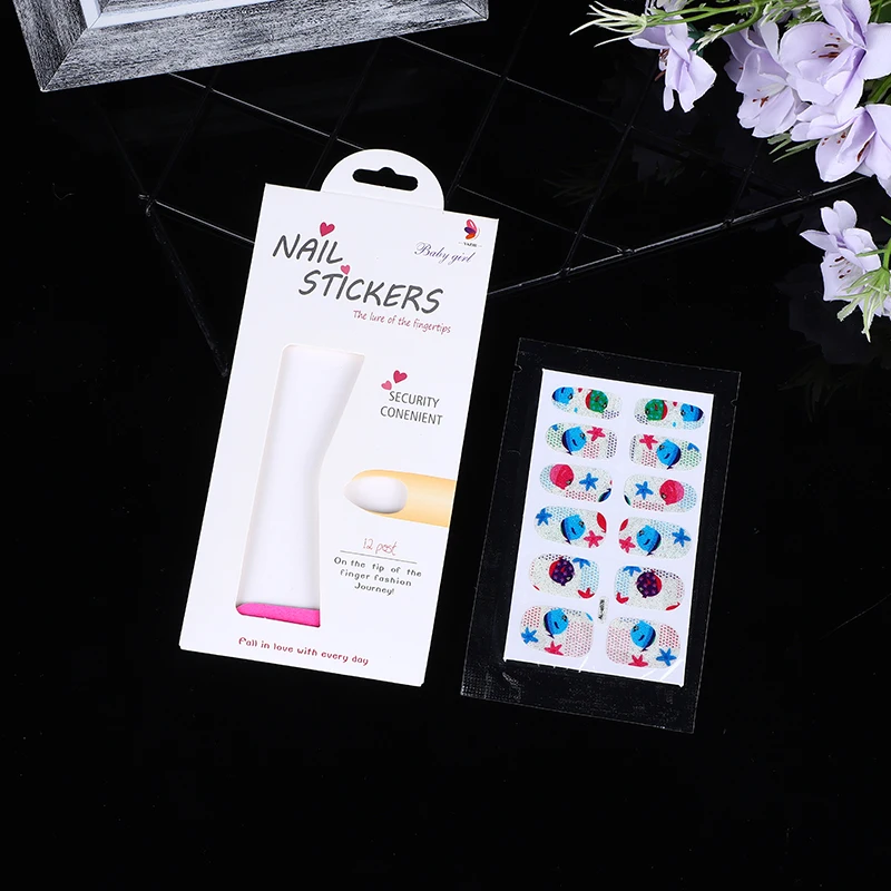12 Tips/Sheet Nail Wraps Stickers with Free Nail File Strips Creative Colors Classic Collection Manicure Nail Art Decoration
12 Tips/Sheet Nail Wraps Stickers with Free Nail File Strips Creative Colors Classic Collection Manicure Nail Art Decoration