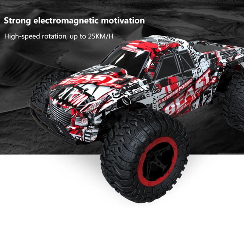 1:16 RC Car 25km/h 4WD 360 Degree Driving Alloy Crawler Radio Controlled Race Drift Vehicle Model Car Toys for Children
1:16 RC Car 25km/h 4WD 360 Degree Driving Alloy Crawler Radio Controlled Race Drift Vehicle Model Car Toys for Children