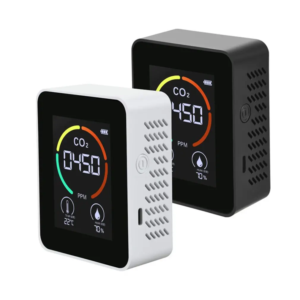 NEW Portable co2 ppm meters carbon dioxide detector co2 TVOC HCHO AQI monitor multi gas analyzer CO2 Meter Air Quality Monitor 
NEW Portable co2 ppm meters carbon dioxide detector co2 TVOC HCHO AQI monitor multi gas analyzer CO2 Meter Air Quality Monitor