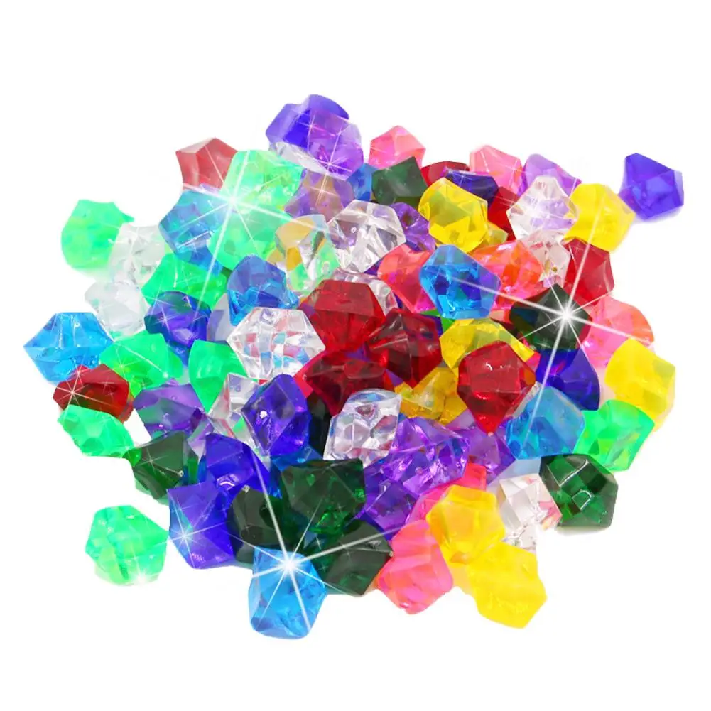 400PCS/200PCS Plastic Gems Ice Grains Colorful Stones Children Jewels Acrylic Jewels Ice Counter Crystal Diamonds Toy
400PCS/200PCS Plastic Gems Ice Grains Colorful Stones Children Jewels Acrylic Jewels Ice Counter Crystal Diamonds Toy