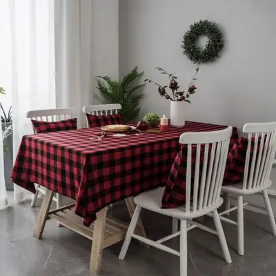 60x60cm,90x90cm Black Plaid Yarn Dyed Linen Cotton Pastoral Tablecloth Picnic BBQ Home Kitchen Decorative Table Cover
60x60cm,90x90cm Black Plaid Yarn Dyed Linen Cotton Pastoral Tablecloth Picnic BBQ Home Kitchen Decorative Table Cover